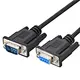 Male to Female VGA Cable with PVC Jacket and Braid Shielding for Computer Projector HDTV Monitor